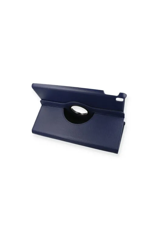 SML 8683140758448-SML Ipad Pro 13 (2024) Kılıf 360 Tablet Deri Kılıf - Lacivert