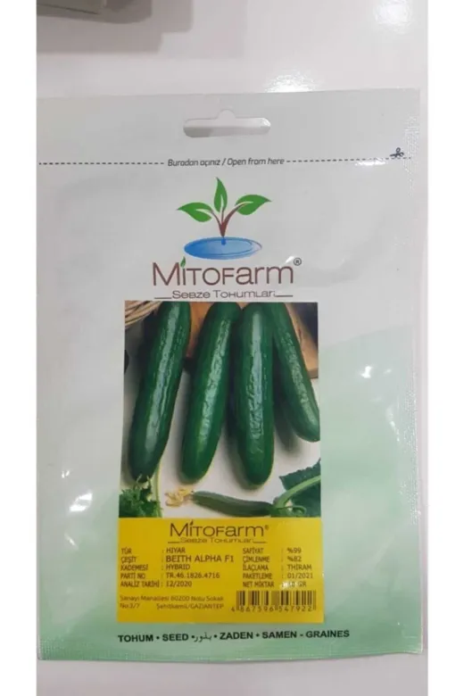 SÖKMEN CENTER SALATALIKTOHUM01 Mitofarm Salatalık Tohumu