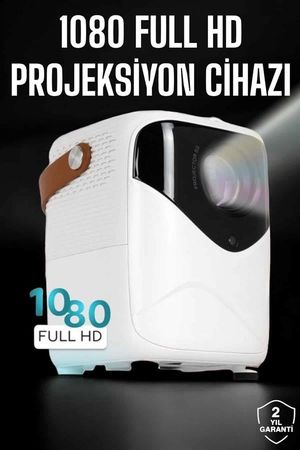 Solmazlar Online 125044279 Mey İthalat Projeksiyon Cihazı Film Dizi Oyun Wifi Destekli