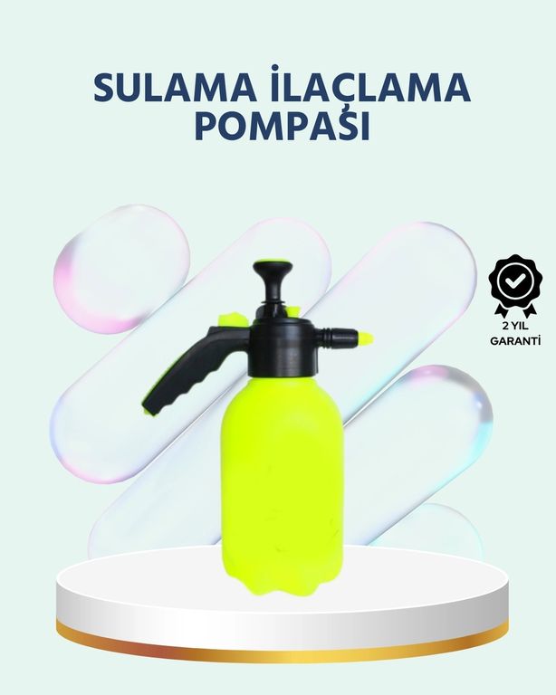 Solmazlar Online 125048640 Mey İthalat Basınçlı El Pompası 2 Litre Bakır Nozul Ayarlı Jet Ve Dağınık Atım