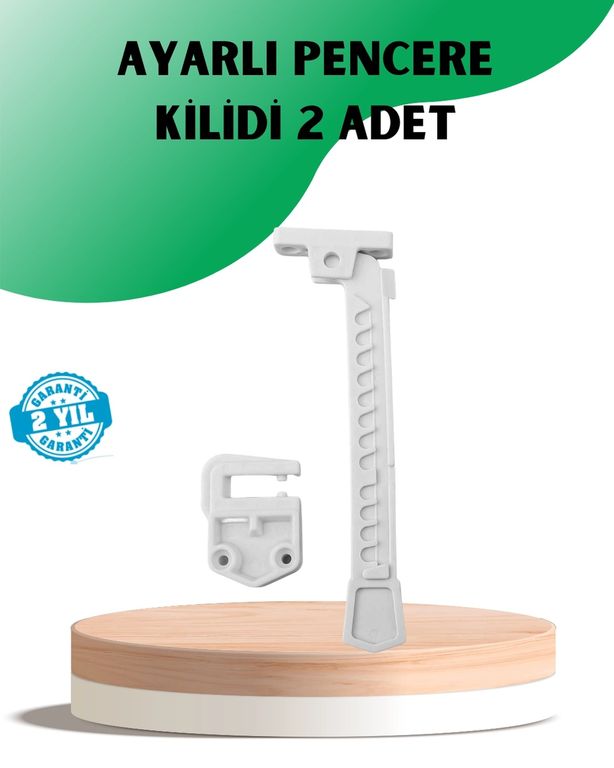 Solmazlar Online MEYTDUCZZZCAMEMNİYETKİLİDİ2Lİ-4-BLMY Mey İthalat Emniyet Amaçlı Pencere Açılma Sınırlayıcı Aparat 2 Adet Çok Renkli