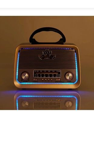 Sontfec Nostaljik Radyo Güneş Panelli Usb Sd Kart Bluetooth St-1085Bts