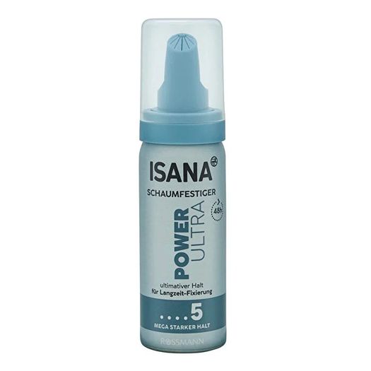 SR15030276 Isana 50 Ml Power Ultra Güçlü Seyahat Boy Saç Köpüğü