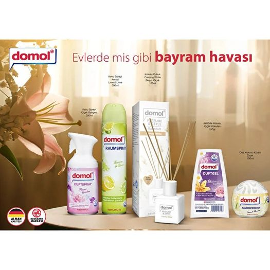 SR20080379 Domol Oda Spreyi Flower Garden 250 Ml