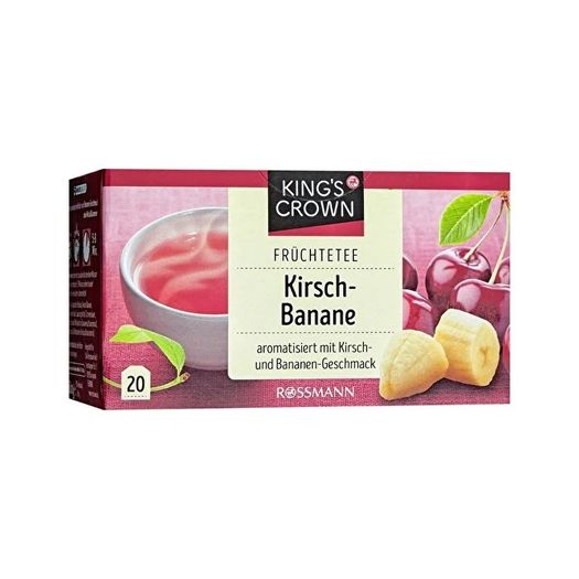 SR25020065 King's Crown Bitki Çayı Kiraz Ve Muz 60 Gr 20'li