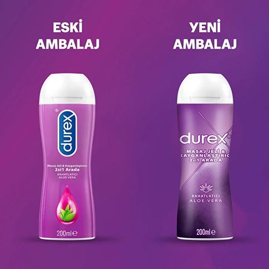 ST11050069 Durex Masaj Jeli 2 Si 1 Arada Aloe Vera 200 Ml