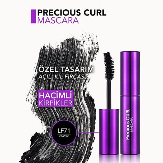 ST19010218 Flormar Precious Curl Classic Black Maskara
