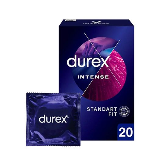 ST19030218 Durex Prezervatif Intense 20'li