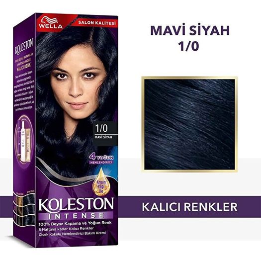 ST23050255 Koleston Intense 1/0 Mavi Siyah 50 Ml Saç Boyası