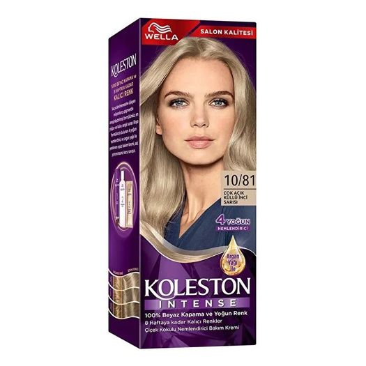 ST23050260 Koleston Intense 10/81 Çok Açık Küllü İnci Sarısı 50 Ml Saç Boyası