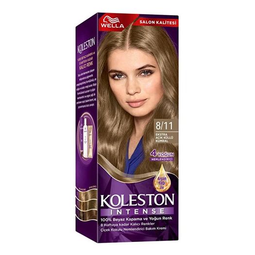 ST23050263 Koleston Intense Saç Boyası 8/11 Ekstra Açık Küllü Kumral 110 Ml