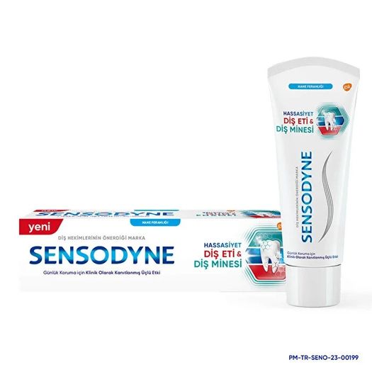 ST23070325 Sensodyne Hassasiyet Diş Eti Diş Minesi 75 Ml Diş Macunu