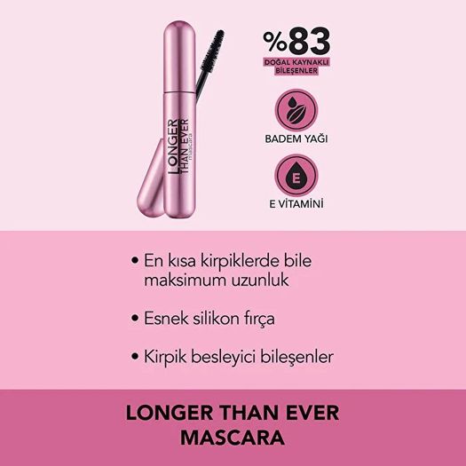 ST23110181 Flormar Longer Than Ever Mascara