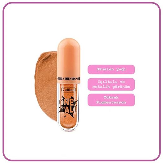 ST24090357 Callista One For All Likit Rich Peach No:04 Göz Farı