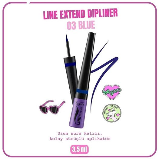 ST24090392 Callista Line Extend No:03 Mavi 3.5 Ml Dipliner