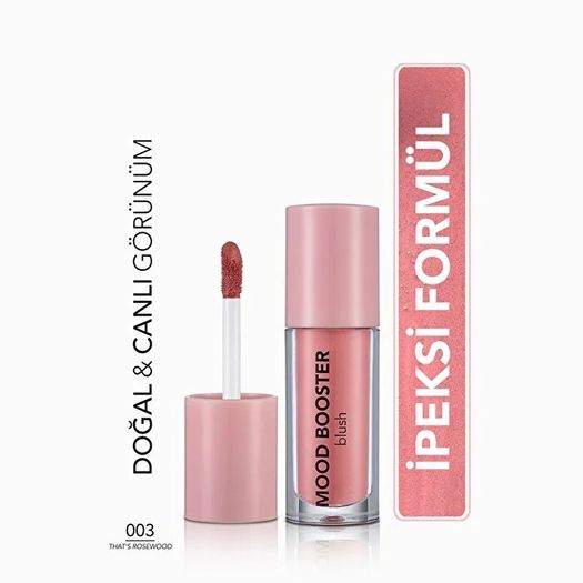 ST25030104 Flormar Mood Booster 03 That's Rosewood Likit Allık