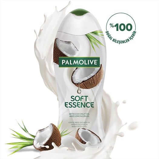 ST25070390 Palmolive Duş Jeli Soft Essence Hindistan Cevizi 500 Ml