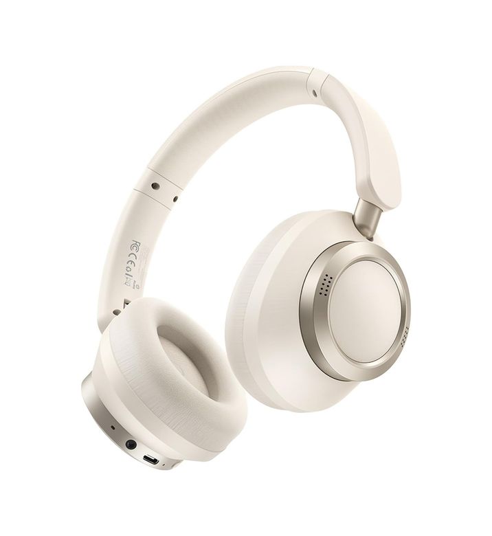 Standart Estetiki 57855210133827980184975 Hp-5821 T03 Series Anc Doubly-Fed Bluetooth Kulak Üstü Kulaklık Beyaz 50 X 22