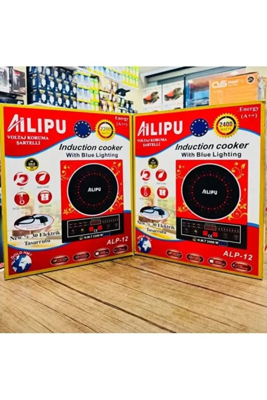 Starefsane GOLD HMT2400 Hmd Ailipu/alipu 2400 Watt Dokunmatik Indiksiyonlu Elektrikli Tassaruflu Lazer Ocak