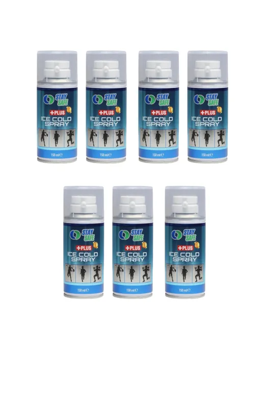 Stay Safe DKMed1915100315 Anestezik Özellikli Soğutucu Sprey 150 Ml ( 7 Adet )