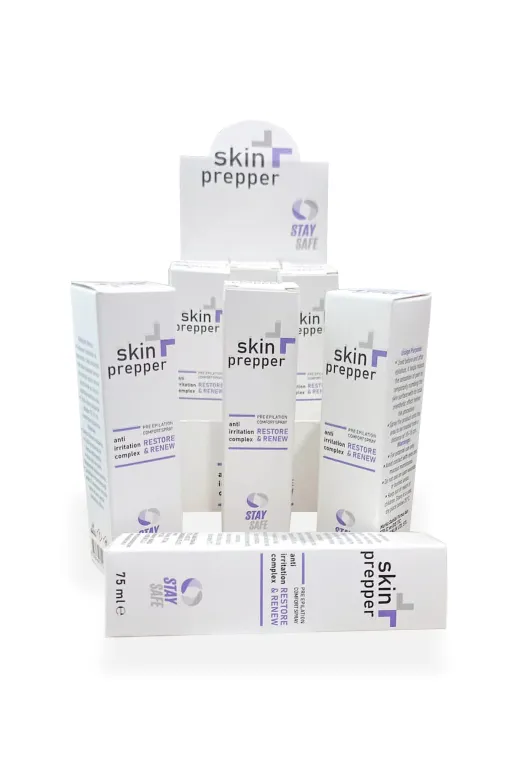 Stay Safe DKmed9639527410178965 Skin Prepper Anestezik Ve Lazer Epilasyon İçin Soğutucu Sprey 12 Adet