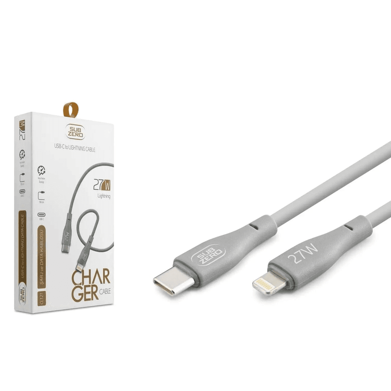 Subzero Cl121 27W Pd Type-C Lightning Hızlı Şarj Data Kablosu
