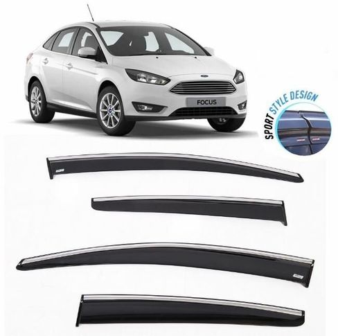 Sunplex 42129982 Fiat Focus 3 Hb-Sedan Kromlu Cam Rüzgarlığı 2011-2015 Arası Sun