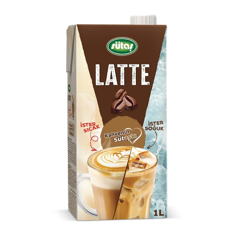 sütaş7501 Sütaş Latte 1 L