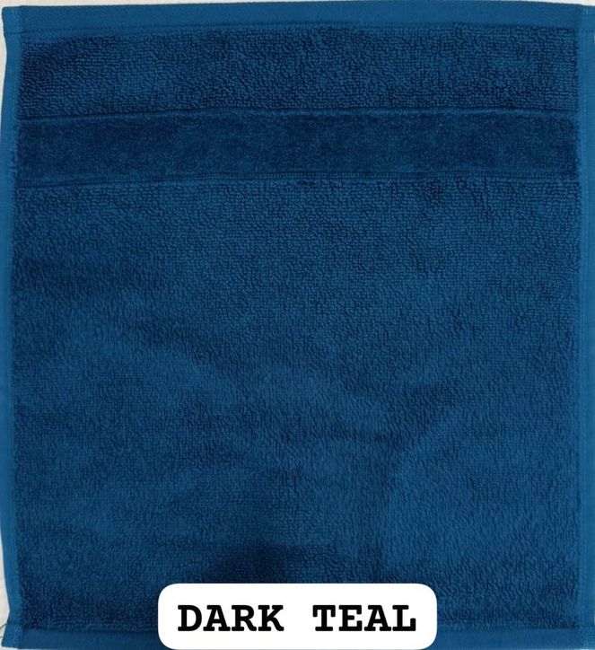 Svv Border Kalın & Yumuşak Mutfak Havlusu 33x33 - Dark Teal