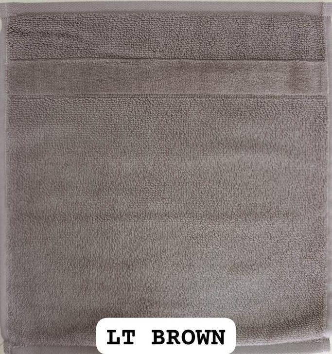 Svv Border Kalın & Yumuşak Mutfak Havlusu 33x33 - Light Brown