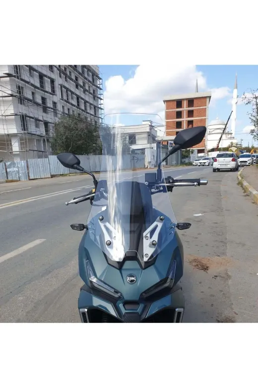 SYM Adx 125 Ön Cam 2023-2026 Model 70cm Şeffaf Renkli 4mm