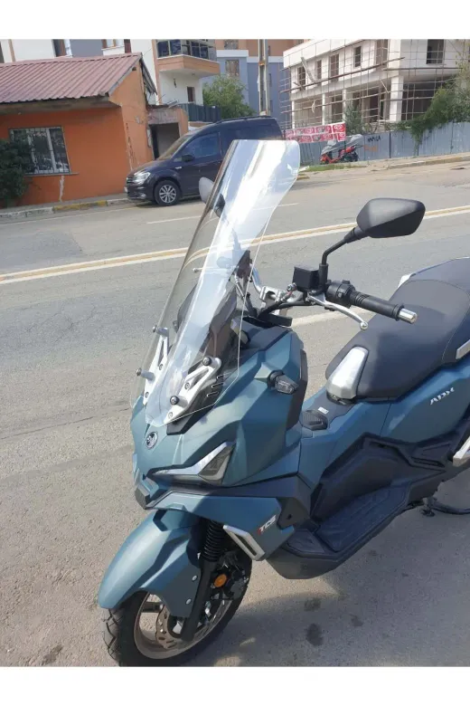 SYM Adx 125 Ön Cam 2023-2026 Model 70cm Şeffaf Renkli 4mm