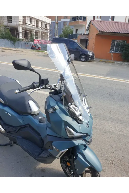 SYM Adx 125 Ön Cam 2023-2026 Model 70cm Şeffaf Renkli 4mm