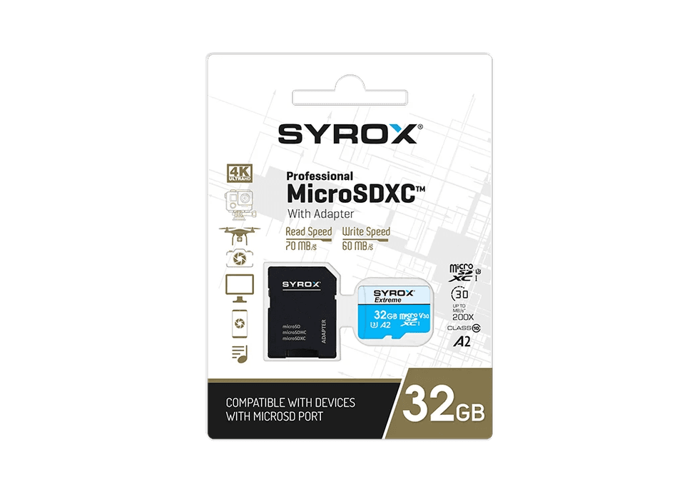 Syrox Mc32 32Gb Micro Sd Hafıza Kartı