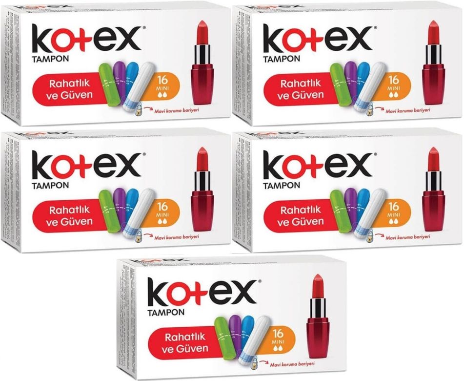 Tampon Mini 80 Li Set (5PK*16)
