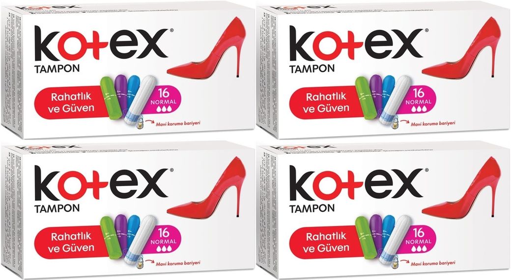 Tampon Normal 64 Lü Set (4PK*16)