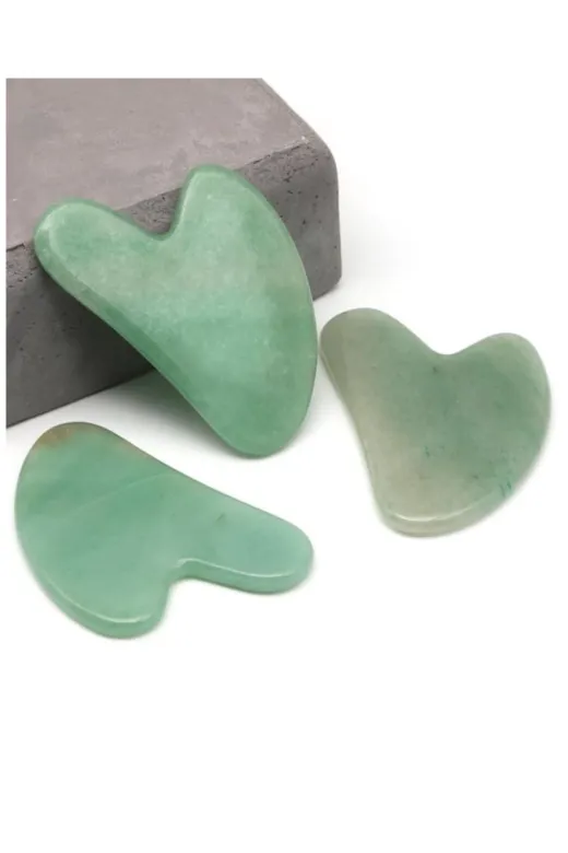 Taş-Mir 09928988 Aventurin Taşı Gua Sha / Doğal Masaj Taşı