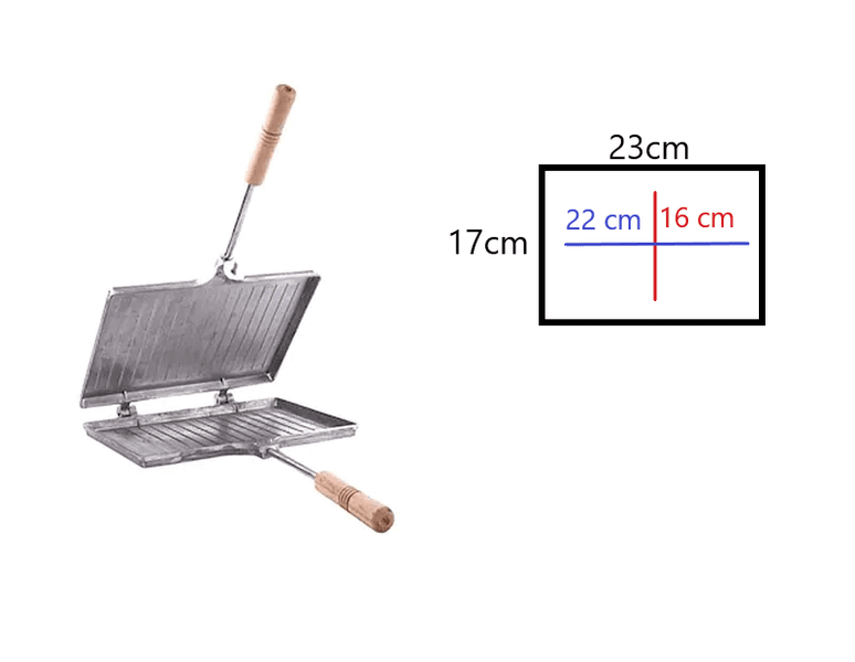 TAŞHAN T-0081 Alüminyum Sade Tost Makinesi