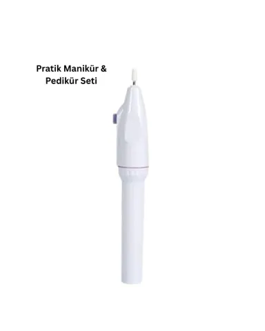 Taşınabilir Profesyonel Manikür Pedikür Seti