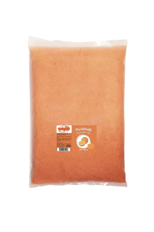 Tatgah 1001530-1 1 Kg Portakal Aromalı Pamuk Şeker Toz Şekeri - Pamuk Şeker Yapımı İçin
