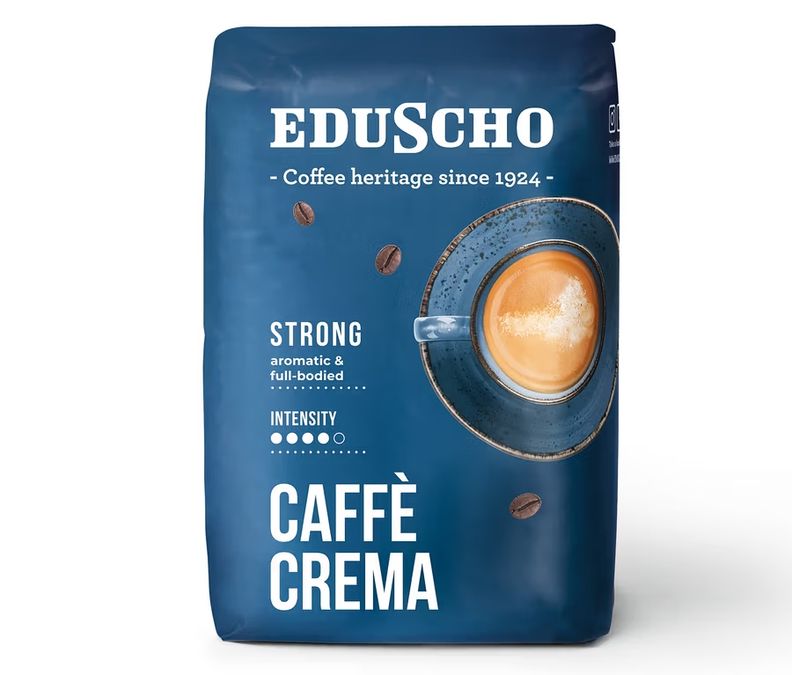 Tchibo 529236 Eduscho Caffè Crema Strong - 500 G Çekirdek Kahve
