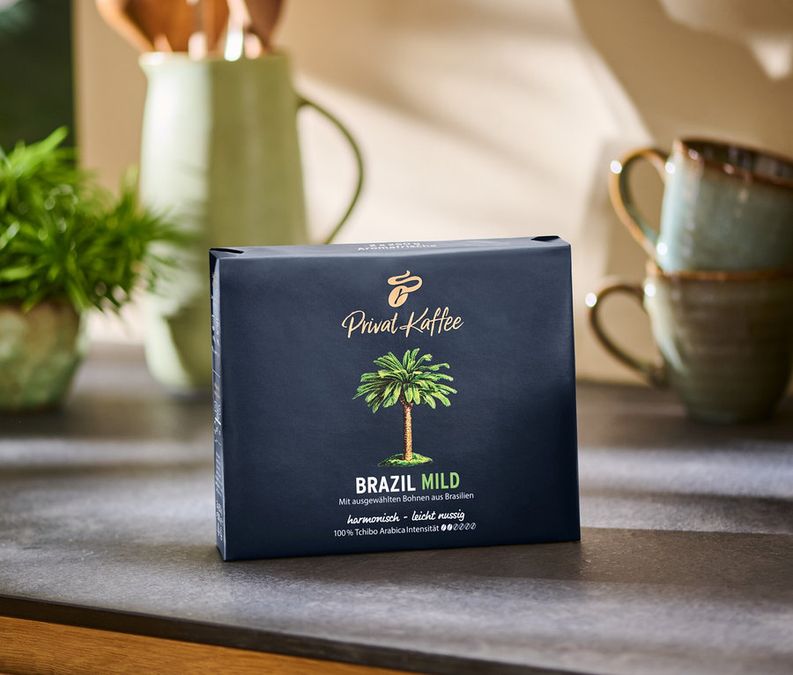 Tchibo 535422 Privat Kaffee Brazil Mild Öğütülmüş Filtre Kahve 500 G