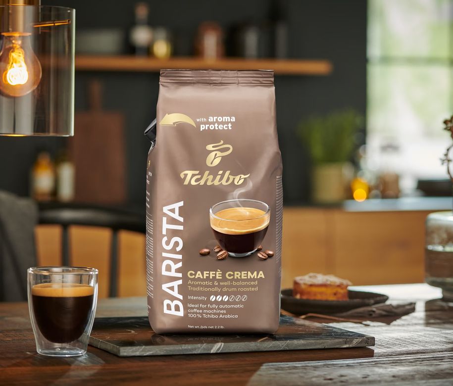 Tchibo 536326 Barista Caffè Crema - 1 Kg Çekirdek Kahve