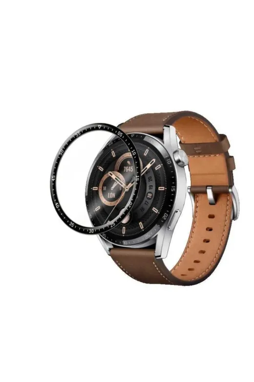 Techaks 56AÖ-8680436280317 Huawei Watch Gt 3 46Mm Ekran Koruyucu Darbeye Dayanıklı Ppma Kırılmaz Cam
