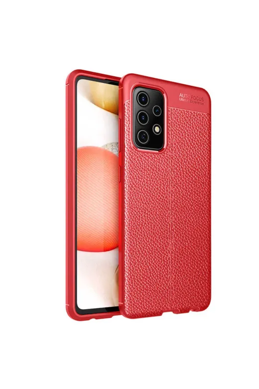 Techaks T16533-TCHS Galaxy A52 Kılıf Zore Niss Silikon Kapak - Lacivert