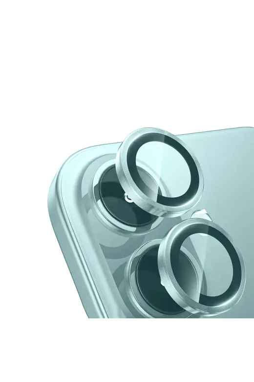 Techaks T38299-TCHS Iphone 16 Plus Tchs Mikro Kamera Lens Koruyucu - Yeşil