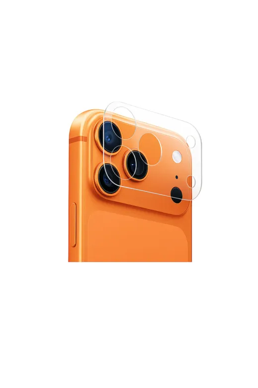Techaks T40141-TCHS Iphone 17 Pro Tchs 10 In 1 Mat Kamera Lens Koruyucu - Şeffaf