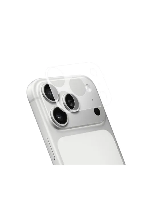 Techaks T40141-TCHS Iphone 17 Pro Tchs 10 In 1 Mat Kamera Lens Koruyucu - Şeffaf