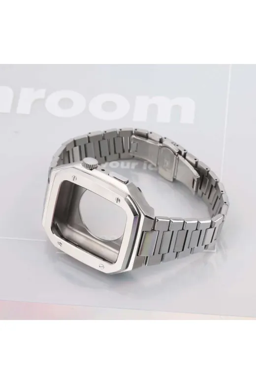Techaks TCH22650 Apple Watch 44Mm Krd-64 Metal Kordon