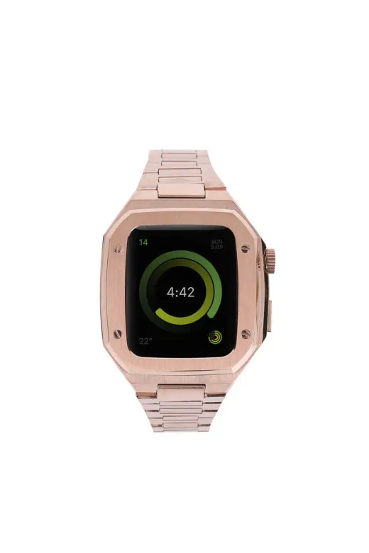 Techaks TCHS-22651 Watch 7 45Mm Uyumlu Krd-64 Metal Zore Kordon-Rose Gold